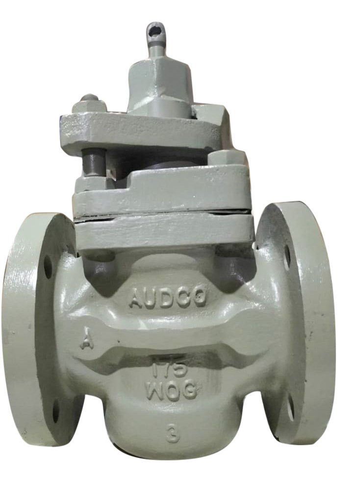 Cast Iron Three Way Plug Valve Flanged, For Industrial