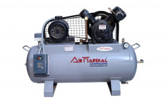 5 HP AC Three Phase Piston Air Compressor, Air Tank Capacity: 200 L, Maximum Flow Rate (CFM): 13 Cfm