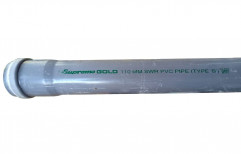 5 inch Supreme Gold SWR PVC Pipe, 3 m