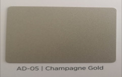 Aluminium Composite Panel Champagne Gold