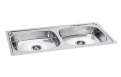 AMC Ready To Mount Stainless Steel Double Bowl Kitchen Sink