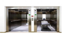 Automatic Stainless Steel Hospital Stretcher Elevators, Capacity: 13- 15 People
