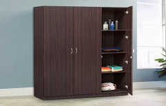 Avadh Interiors Wooden Wardrobe, for Home