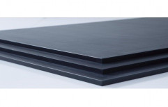 Black Plain P.V.C Rigid Sheet, Thickness: 2 - 30 mm