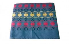 Blue (Base) Cotton Bed Sheet, Type: Double, Size: 53 X 83 Inch