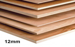 Brown 12mm Waterproof Plywood Board, For Indoor
