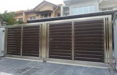 Modern Stainless Steel Gate, For Temple