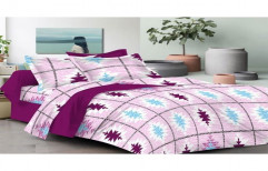 Double Cotton. Bed Sheet, 1 Bedsheer 2 Pillow Cover