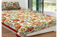 Jaipur Designer Print Cotton Single Bed Sheet