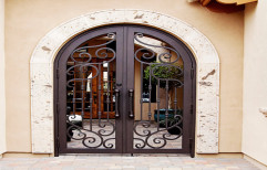 Metal Iron Security Door, For Home Hotel and Commercial