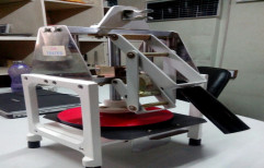 MS With Nonstick Plate HEND PRESS CHAPATI MAKING MACHINE, For New, Model Name/Number: RUDRA005