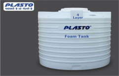 Plasto PVC 4 Layer White Water Storage Tank