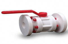 PP And HDPE Flanged Ball Valve