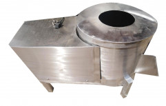 Stainless Steel Potato Peeler Machine, Capacity: 10 Kg