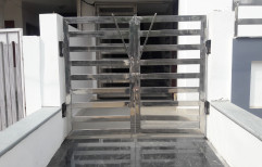 Swing Manual Designer Stainless Steel Gate, For Home
