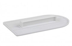 White Rectangular Plastic Cake Smoother, For Bakery, Size: 8.25inch (diameter)
