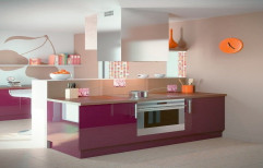 Wooden Cute Mini Modern Kitchen, Warranty: 5-10 Years