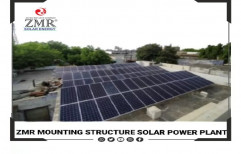 ZMR Mounting Structure Solar Power Plant, For Commercial, Capacity: 2 Kw