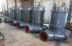 40 Mtrs 20 - 140 HP Sewage Submersible Non Clog Pumps