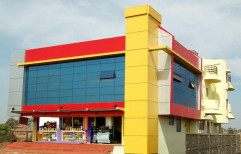 alex plain Aluminium Composite Sheet, For Exterior Cladding, Thickness: 3mm