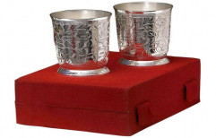 Aluminum Designer Water Glass Gift Set