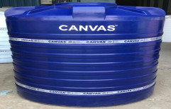 Blue Plastic Water Storage Tank, Capacity: 1000l