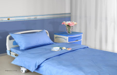 Blue Single Cotton Bed Sheeting