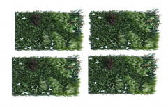 Green Plastic Artificial Vertical Garden
