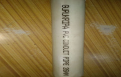 Gurukrupa White PVC ELECTRICAL CONDUIT PIPE