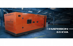 HG62.5KVA Three Phase Harison 63 KVA Silent Diesel Generator