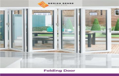 Interior Upvc Folding Sliding Door System, Saint Gobain Clear Glass
