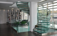 Laminated Glass Staircase