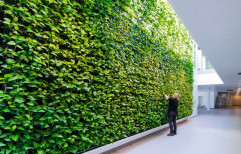 Made Of Polypropylene Natural Vertical Green Wall