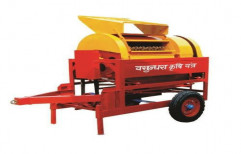 Mild Steel Threshing Crops Mitsubishi 180D Thresher, For Agriculture