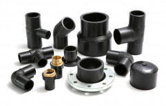 MK Black HDPE Pipe Fittings, For Water supplers