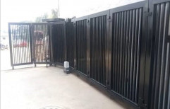 Modern Iron Automatic Motorized Sliding Gate, For Home