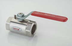 Neeta SS 202 Grade Ball Valve