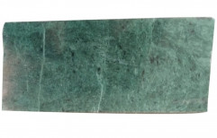 Polished Rectangular Green Marble Slab, For Flooring, Thickness: 15