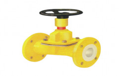 Radiant India Metal FEP/PFA Lined Diaphragm Valve