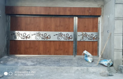 Stainless Steel SS With HPL Gate Work