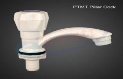 Swati Pvc Ptmt Pillar Cock, For Bathroom Fitting, Size: 15mm