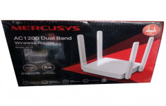 White Mercusys Wireless Router, For Wifi, 1167 Mbps