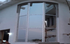 White UPVC Bay WIndow, 7mm