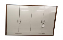 4 Door Wooden Wardrobe, With Locker