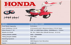 7 HP Power Weeder Honda- FJ600, For Agriculture