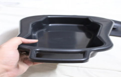 Black Polypropylene Plastic Bed Pan, For Hospital, 1 Lot Of 100 Pcs