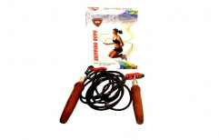BSM Skipping Rope Wooden Handle, For Jumping