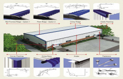 Coated Industrial Roofing / Sheeting Accessories