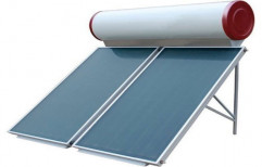 Flat Plate Collector (FPC) Freestanding FPC Solar Water Heater, Capacity: 100 lpd