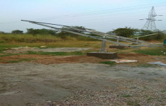 Galvanized Iron 8 Solar Pump Structure, Thickness: 5 - 10 mm